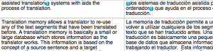 Translation Memory Database