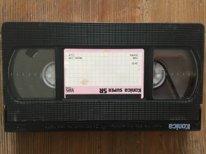 Cinta cassette VHS