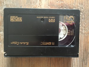 cinta VHS casera