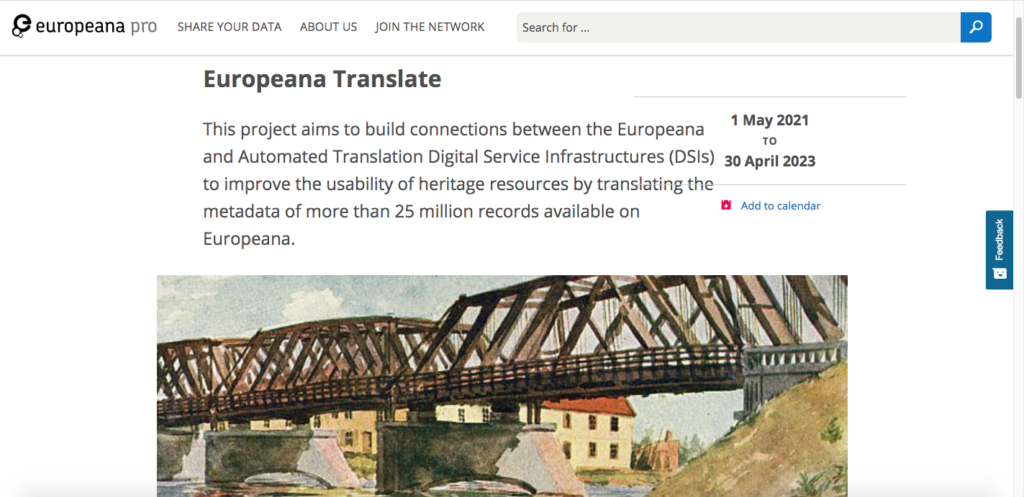 La biblioteca digital europea contiene más de 25 millones de registros a traducir