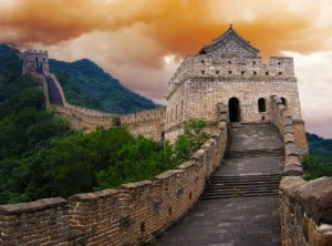 the great wall  a of china