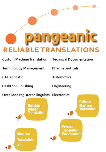 pangeanic reliable translation tekom