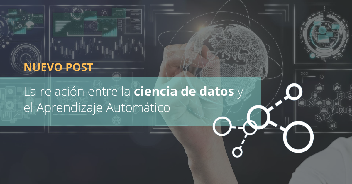 La relación entre la ciencia de datos y el aprendizaje automático
