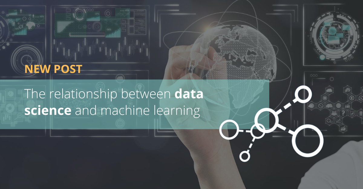 The relationship between data science and machine learning