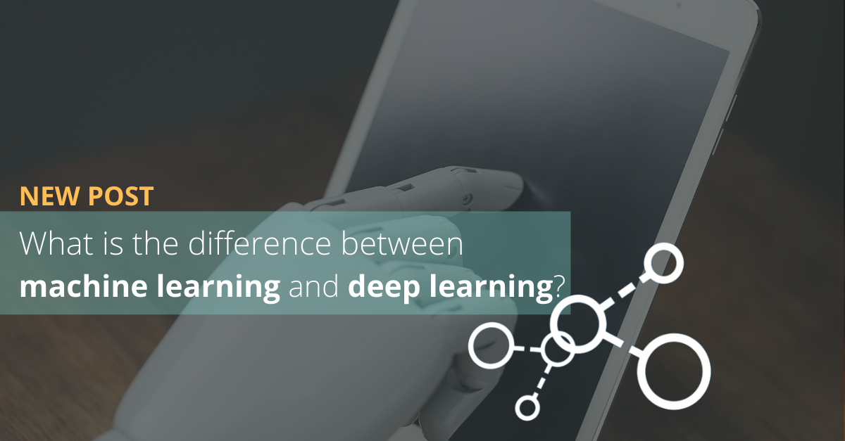 difference between machine learning and deep learning