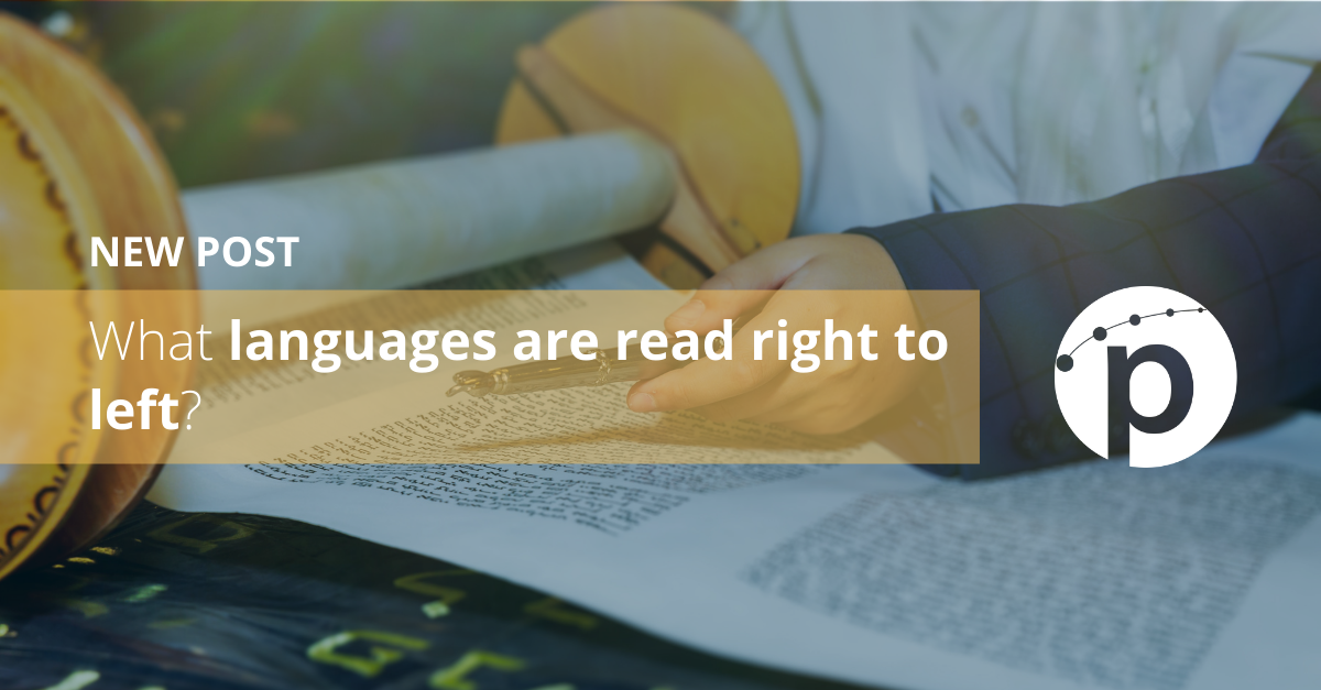 What languages are read right to left?