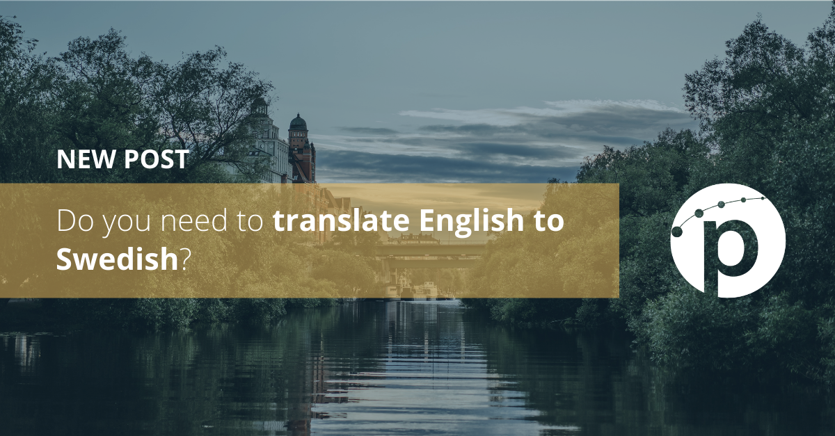 Do you need to translate English to Swedish?