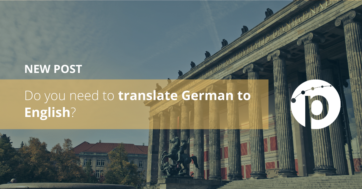 Do you need to translate German to English?