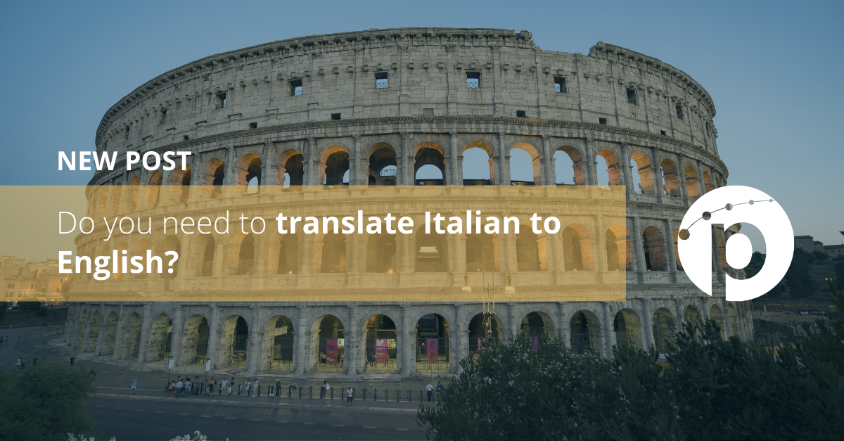 Do you need to translate Italian to English?